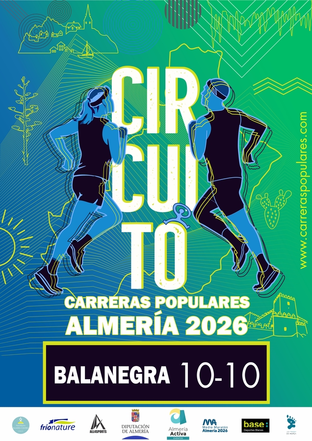 Circuito Carreras Populares 2026. Balanegra 10-10-26